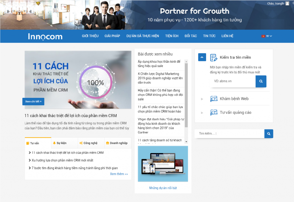 Công ty Công nghệ và Tư vấn Doanh nghiệp INNOCOM