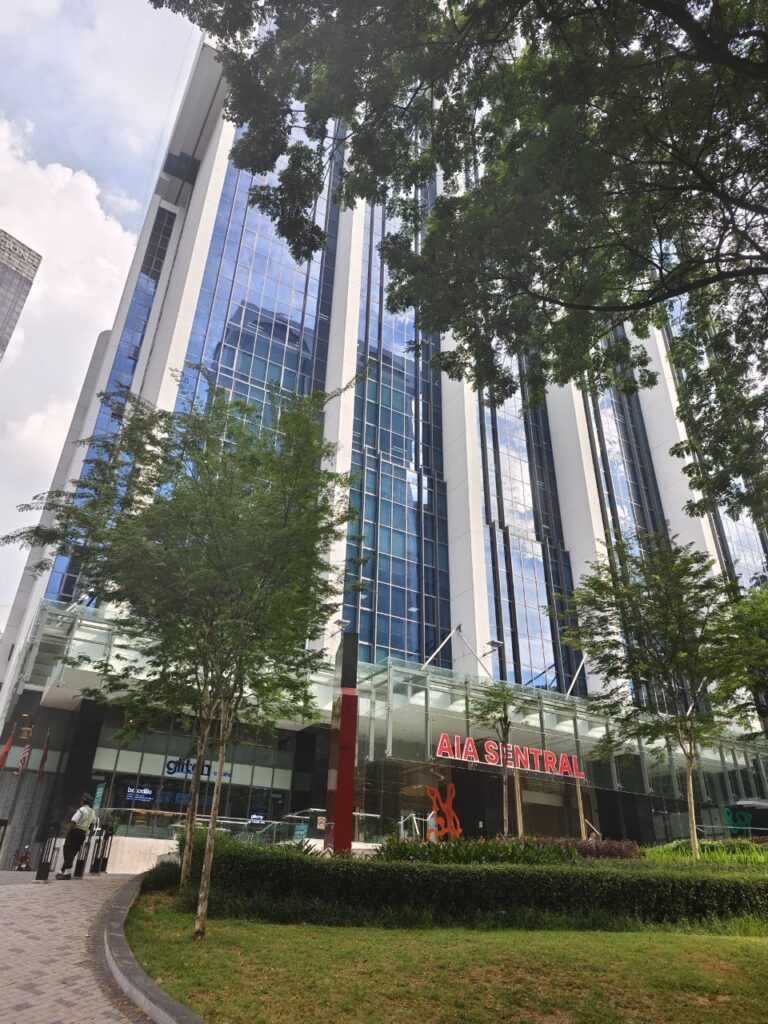 Hình ảnh toà nhà AIA Sentral