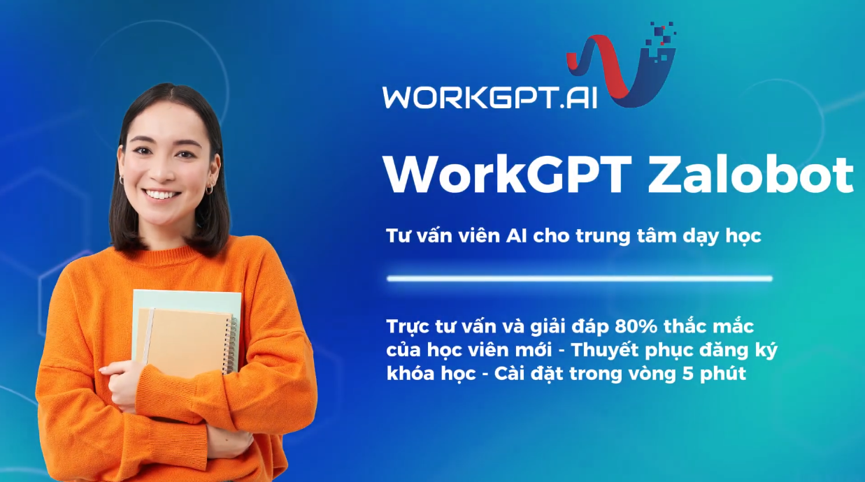 Chatbot AI CSKH trung tâm dạy học