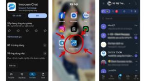 Phiên bản trên mobile của chat Innocom