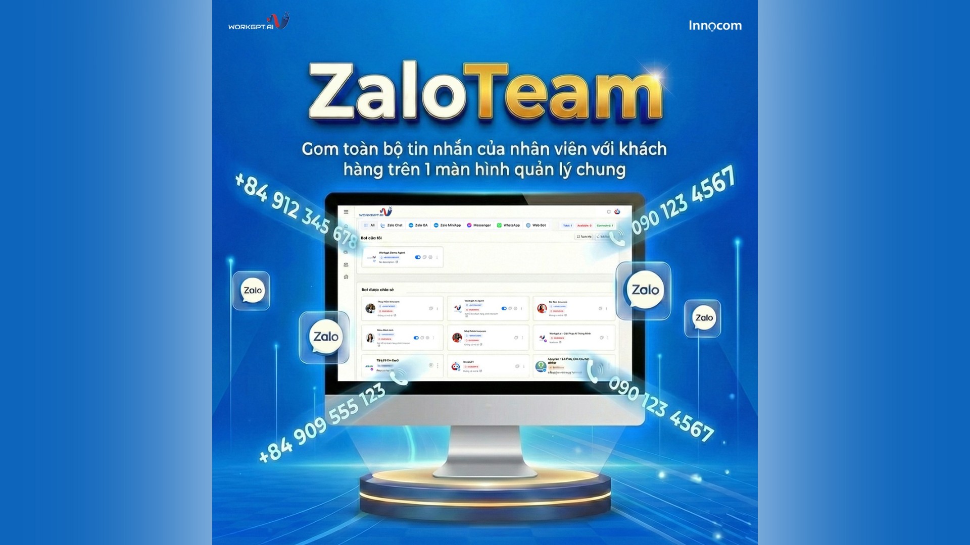 ZaloTeam - Quản trị Zalo cá nhân chuyên nghiệp cho doanh nghiệp