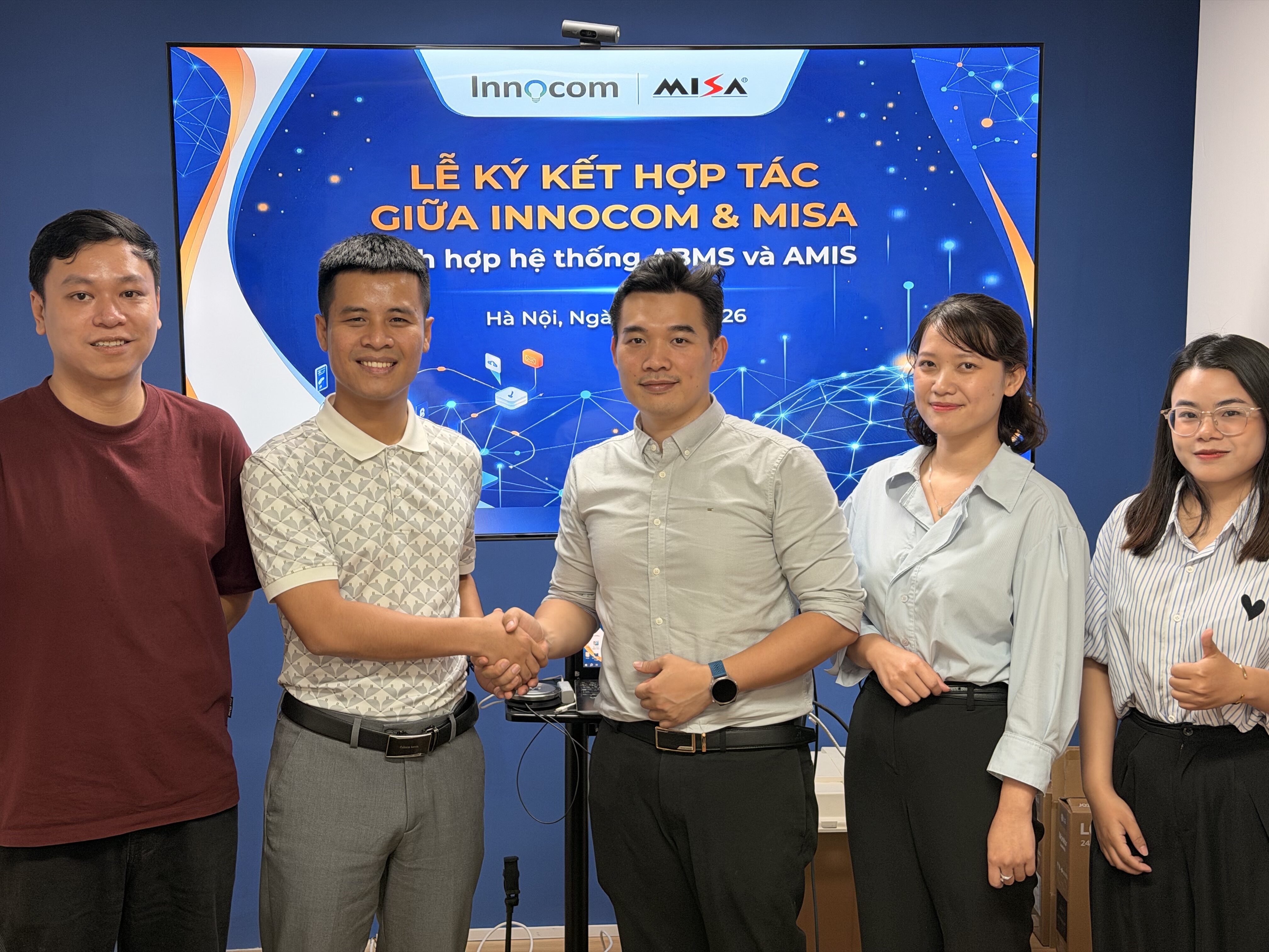 Lễ ký kết hợp tác Innocom & Misa
