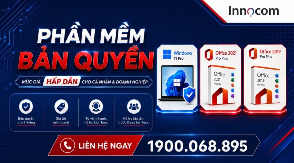 phần mềm bản quyền innocom