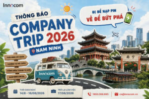 Thông báo lịch nghỉ company trip 2026